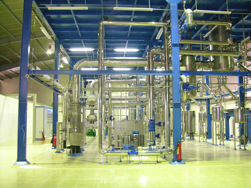 Destilación molecular de la etapa del ODM del aceite de pescado de la unidad multi del refinamiento
